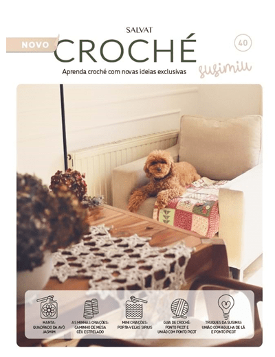 Coleção Croché Susimiu Fascículo 40