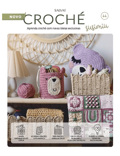 Coleção Croché Susimiu Fascículo 44
