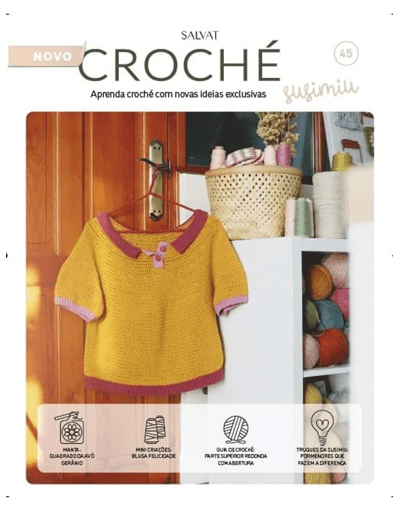 Coleção Croché Susimiu Fascículo 45