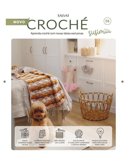 Coleção Croché Susimiu Fascículo 59