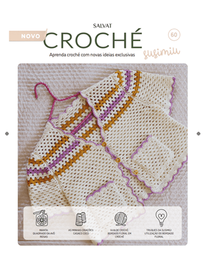 Coleção Croché Susimiu Fascículo 60