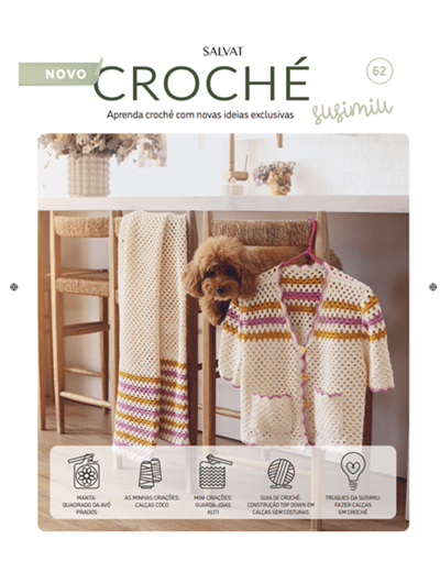 Coleção Croché Susimiu Fascículo 62