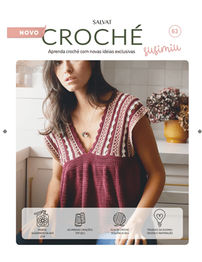 Coleção Croché Susimiu Fascículo 63