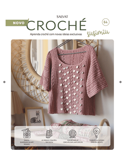 Coleção Croché Susimiu Fascículo 64