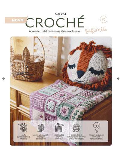 Coleção Croché Susimiu Fascículo 70