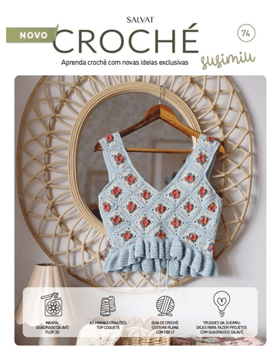 Coleção Croché Susimiu Fascículo 74