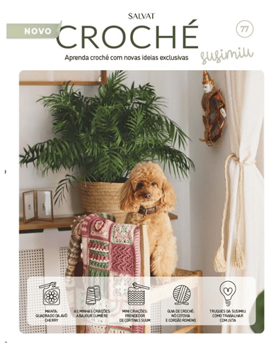 Coleção Croché Susimiu Fascículo 77